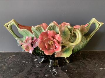 Vase Art nouveau avec fleurs décorées de limon, Enlèvement