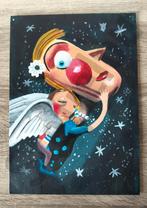 Origineel acryl schilderij, Enlèvement