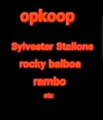 Opkoop Sylvester stallone, rocky, rambo etc, Verzamelen, Ophalen of Verzenden