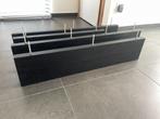 Zwevende wandplank zwart 4x, Ophalen, Zo goed als nieuw