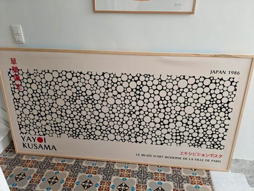 Canvas Yayoi Kusama Japan 1986 XL 200x100cm ingekaderd, Antiek en Kunst, Kunst | Schilderijen | Abstract, Ophalen