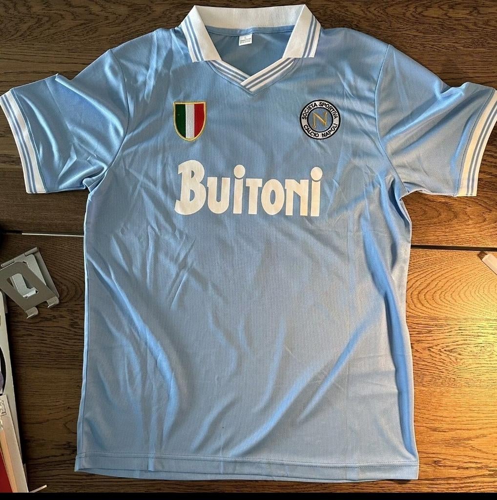 Napoli Diego Maradona Voetbalshirt Origineel 1987, Verzenden, Zo goed als nieuw