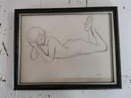 Harry Maas Tekening Origineel werk, Antiek en Kunst, Ophalen