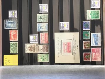 België: postfrisse verzameling jaren 50 