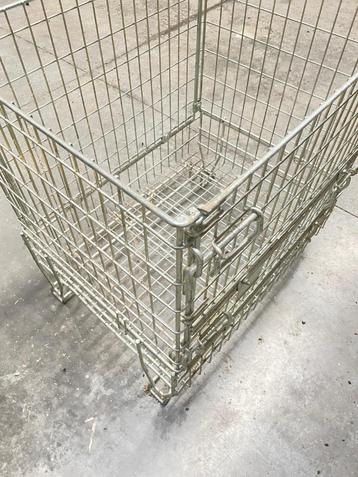 opvouwbare metalen paletbakken 500 stuks L82 B58 H84 Hb70 beschikbaar voor biedingen