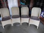 stoelen, Maison & Meubles, Chaises, Gris, Osier ou Rotin, Enlèvement, Utilisé