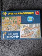 2x1000 st Jan van Haasteren, Legpuzzel, Meer dan 1500 stukjes, Zo goed als nieuw, Ophalen