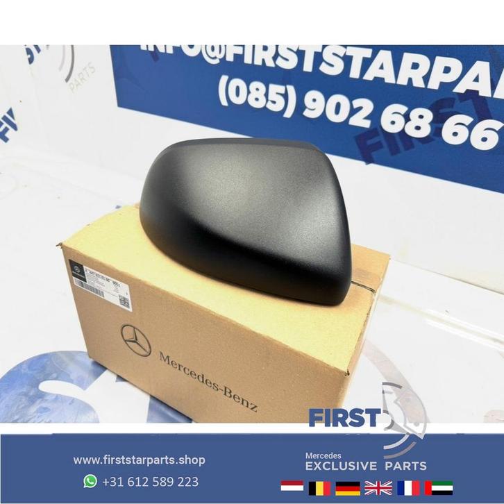 W447 SPIEGEL KAP RECHTS zijspiegel kapje Mercedes EQV / V KL, Auto-onderdelen, Spiegels, Mercedes-Benz, Gebruikt, Ophalen of Verzenden