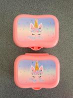 2 x koekendoos unicorn Lunch Buddies, Ophalen of Verzenden, Zo goed als nieuw