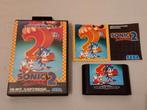 SEGA Mega Drive - Sonic The Hedgehog 2, Gebruikt, 2 spelers, Ophalen of Verzenden, Vanaf 3 jaar