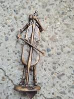 Figurine de violoniste en bronze, Bronze, Enlèvement ou Envoi