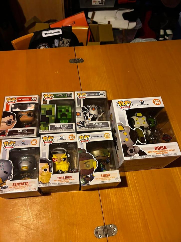 Funko lot games, Verzamelen, Poppetjes en Figuurtjes, Zo goed als nieuw, Ophalen