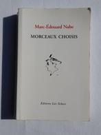 Morceaux Choisis boek van Marc-Édouard Nabe. Scheer EO 2006, Gelezen, Ophalen of Verzenden, Europa overig, Nabe