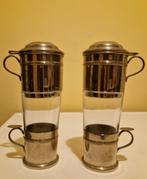 Vintage zilveren koffieset met filter, Ophalen, Zilver