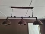 Lustre style industriel comme neuf, Huis en Inrichting, Lampen | Plafondlampen, Ophalen, Zo goed als nieuw