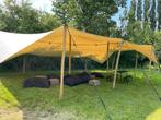 Stretchtent berbertent te huur, Ophalen