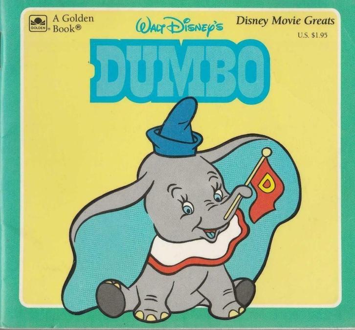 Walt disney's Dumbo - A golden book New York, Verzamelen, Disney, Overige typen, Bambi of Dumbo, Ophalen of Verzenden