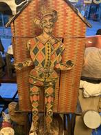 Harlekijn ( trekpop) jaren 30 !, Antiek en Kunst, Ophalen