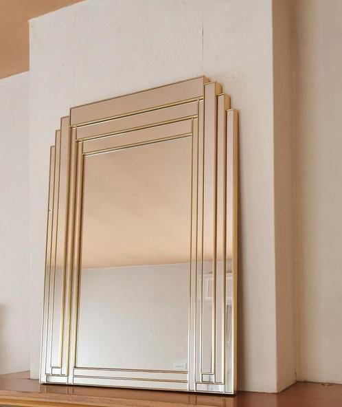 Deknudt spiegel  102 x 72, Huis en Inrichting, Woonaccessoires | Spiegels, Gebruikt, 50 tot 75 cm, 100 tot 150 cm, Overige vormen