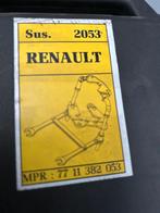 SPECIAAL GEREEDSCHAP RENAULT, Ophalen