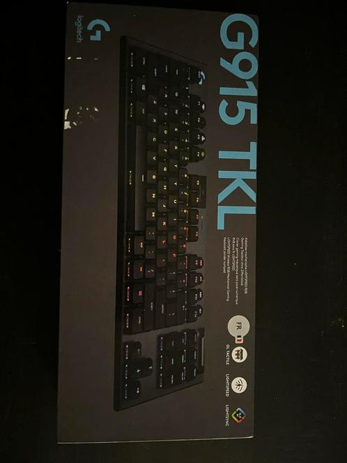 Logitech g915 tkl, Computers en Software, Toetsenborden, Gebruikt, Azerty, Draadloos, Gaming toetsenbord, Ophalen