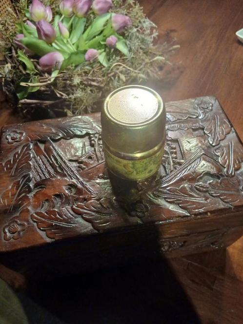 vintage potje met oude wereld, Antiek en Kunst, Curiosa en Brocante, Ophalen of Verzenden