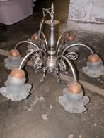 Lustre ancien, Maison & Meubles, Lampes | Plafonniers, Enlèvement, Verre