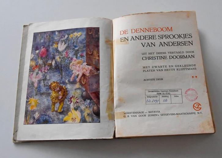 De denneboom, Antiek en Kunst, Antiek | Boeken en Manuscripten, Ophalen of Verzenden