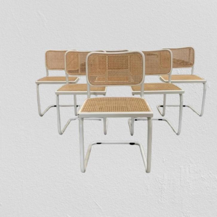 B32 Marcel Breuer stoelen voor Cidue, Antiek en Kunst, Antiek | Meubels | Stoelen en Sofa's, Ophalen of Verzenden