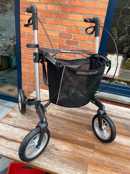 Rollator Gemino 30 comfort, Diversen, Rollators, Zo goed als nieuw, Lichtgewicht, Opvouwbaar, Ophalen