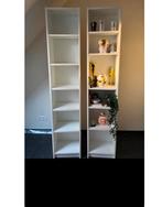 2 witte BILLY boeken-/voorraadkasten, Huis en Inrichting, Ophalen, Zo goed als nieuw