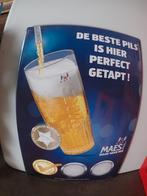 Maes email reclame plaat, Ophalen, Nieuw, Reclamebord, Plaat of Schild