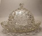 Cloche avec son plateau en cristal, Ophalen of Verzenden
