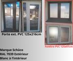 Châssis PVC Marque SCHUCO (portes, baies, fenêtres...), Bricolage & Construction, Châssis de fenêtre, Synthétique, Enlèvement