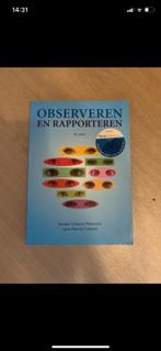 Observeren en rapporteren, Boeken, Ophalen of Verzenden