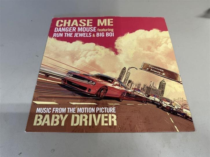 Danger Mouse Run The Jewels Chase Me vinyl lp - Baby Driver, Cd's en Dvd's, Vinyl | Filmmuziek en Soundtracks, Zo goed als nieuw