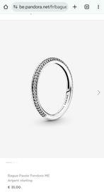 Pandora ME ring met pavée, 19 tot 20, Ophalen of Verzenden, Zo goed als nieuw, Dame