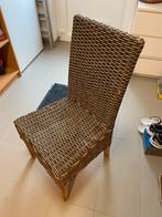 6 chaises en osier à vendre, Huis en Inrichting, Stoelen, Zo goed als nieuw, Eén