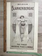 Blankenberge vintage, Verzamelen, Posters, Ophalen, Gebruikt
