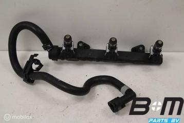 Brandstofrail met injectoren Volkswagen Up! 2014 04C133313N beschikbaar voor biedingen