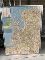 landkaart Nederland, Livres, Atlas & Cartes géographiques, Comme neuf, Carte géographique, 2000 à nos jours, Pays-Bas