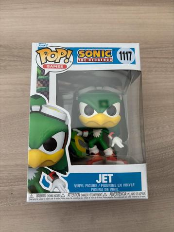 Jet #1117 Funko Pop! Games Sonic the Hedgehog beschikbaar voor biedingen