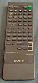 SONY RM-S375X AUDIO SYSTEM afstandsbediening remote control, Audio, Tv en Foto, Afstandsbedieningen, Verzenden, Zo goed als nieuw