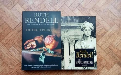 2 boeken Ruth Rendell, Livres, Thrillers, Utilisé, Enlèvement ou Envoi