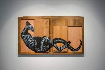 Gezocht kunstwerk van ROA