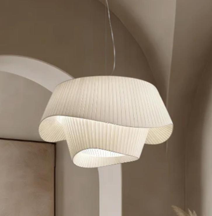 Nieuwe Hestia Noose Collectie hanglamp, Huis en Inrichting, Lampen | Hanglampen, Nieuw, Minder dan 50 cm, Metaal, Stof, Ophalen
