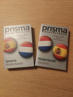 Prisma woordenboek Spaans-Nederlands, Boeken, Woordenboeken, Ophalen of Verzenden, Engels