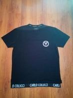 Vintage Origineel Carlo Golucci Zwart T-shirt–Maat M – Retro, Maat 48/50 (M), Zwart, Ophalen of Verzenden, Zo goed als nieuw