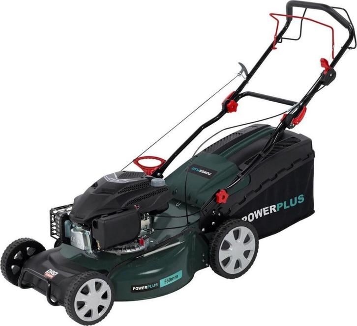 Powerplus POWPG10120 benzine grasmaaier zelftrekkend, Jardin & Terrasse, Tondeuses à gazon, Utilisé, Tondeuses à gazon à essence