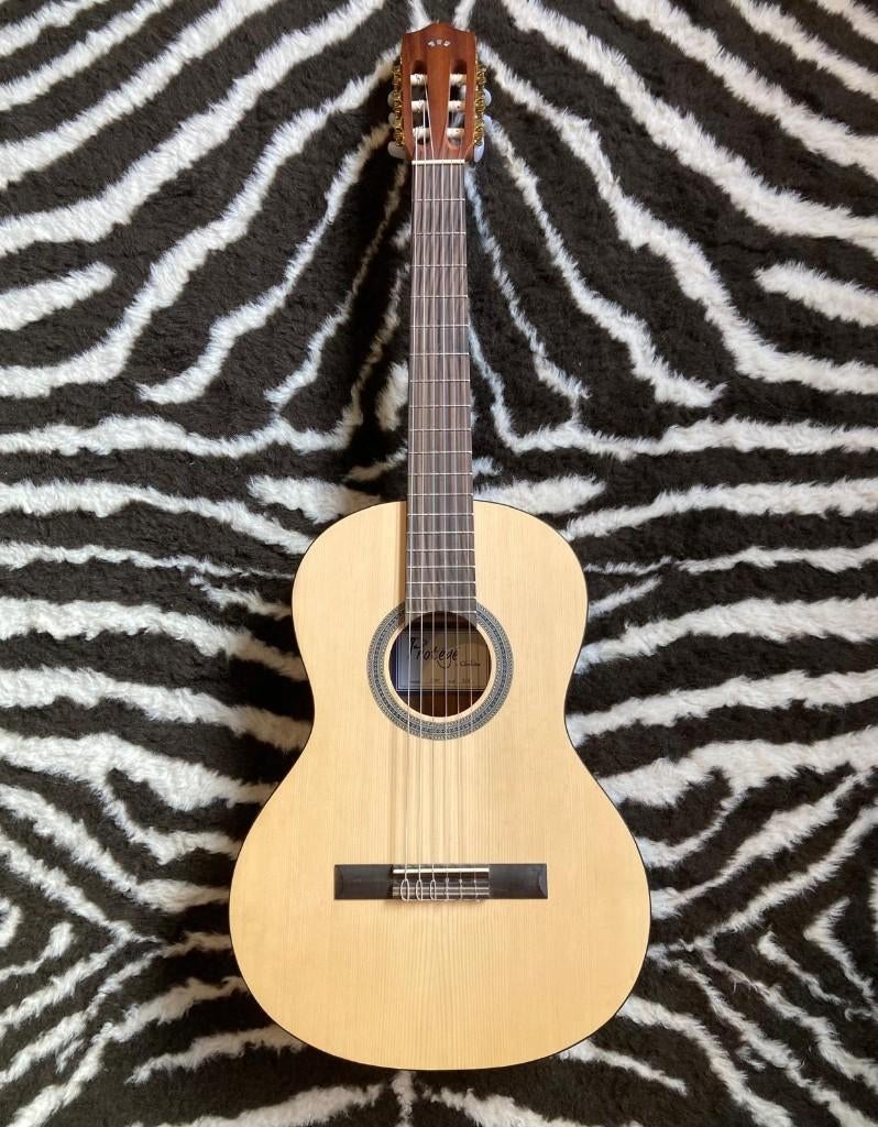 Klassieke gitaar 3/4 met hoes, Muziek en Instrumenten, Snaarinstrumenten | Gitaren | Akoestisch, Zo goed als nieuw, Overige typen